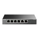 TP-LINK SWITCH 6-PORT 10/100 MBPS DESKTOP W/ 4-PORT POE+ - TP-Link TL-SF1006P