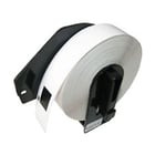 Etiquetas pré-cortadas compatíveis com DK-11203. Etiquetas pré-cortadas para pastas (papel térmico). Etiquetas brancas de 17 x 87 mm - DK-11203C (Compatível)