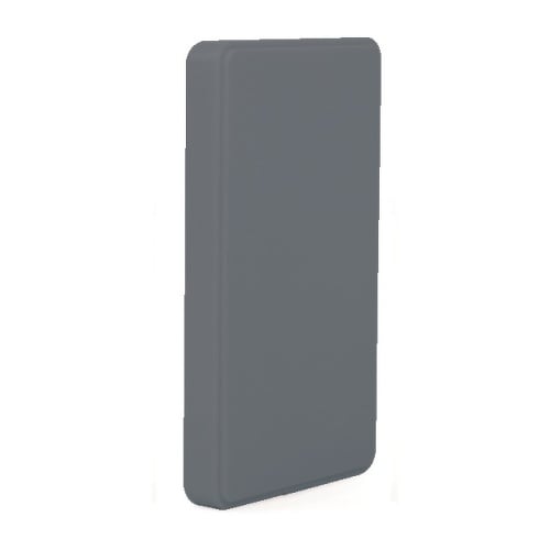 Caixa p/ disco externo 2.5 CoolBox 2543-8 acabam borracha USB 3.0 Cinza - Coolbox CAIOEMHD2543-8