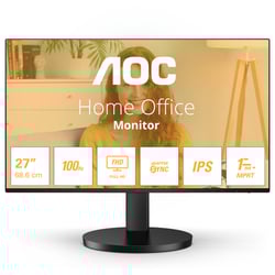 AOC MONITOR IPS 27" 16:9 FHD 1MS 100HZ VGA HDMI COLUNAS 27B3HA2 - AOC 27B3HA2