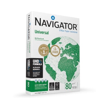 Papel 080gr Fotocopia A3 Navigator Premium 1x500Fls - Navigator 1801030&#47;UN