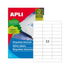 Etiquetas 070x025,4mm 100Fls 01270 Apli 3300un - APLI APL01270