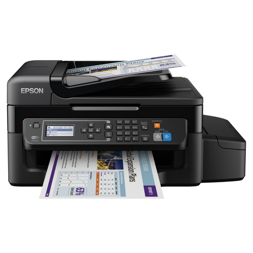 Epson EcoTank ET-4500, Jato de tinta, Impressão a cores, 5760 x 1440 DPI, Cópia a cores, A4, Preto - Epson C11CE90402