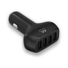 Ewent EW1354 carregador de dispositivos móveis Preto Automático - Ewent EW1354