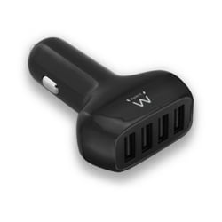 Ewent EW1354 carregador de dispositivos móveis Preto Automático - Ewent EW1354