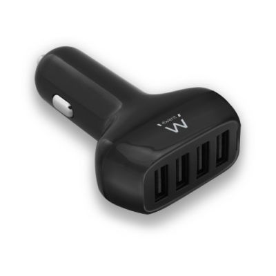 Ewent EW1354 carregador de dispositivos móveis Preto Automático - Ewent EW1354