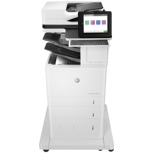 HP LaserJet Enterprise Flow Impressora multifunções M632z, Impressão, cópia, digitalização e fax, Laser, Impressão a preto e branco, 1200 x 1200 DPI, Digitalização a cores, A4, Preto, Branco - HP J8J72AB19