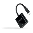 Nanocable Conversor USB-C A HDMI 4K - 15cm - Color Negro - Nanocable 10.16.4102-BK