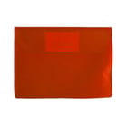 Envelope A5 PVC com Visor Transparente Vermelho 10un - Neutral 100Z28001