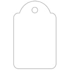 Etiquetas penduradas brancas Apli 22 x 35mm 500 pcs. - APLI 208326