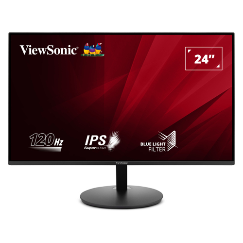 VIEWSONIC MONITOR IPS 24" (23.8") 16:9 FHD 5MS 120HZ VGA HDMI VA24E1-H - ViewSonic VA24E1-H