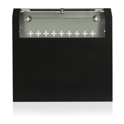 WP RACK BASTIDOR MURAL VERTICAL 19" 5U 501x142x475 BLACK RAL 9005 - WP Rack WPN-RWV-05501-B