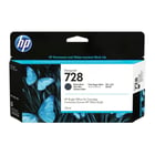 Cartucho de tinta original preto fosco HP 728 - 3WX25A - HP 3WX25A