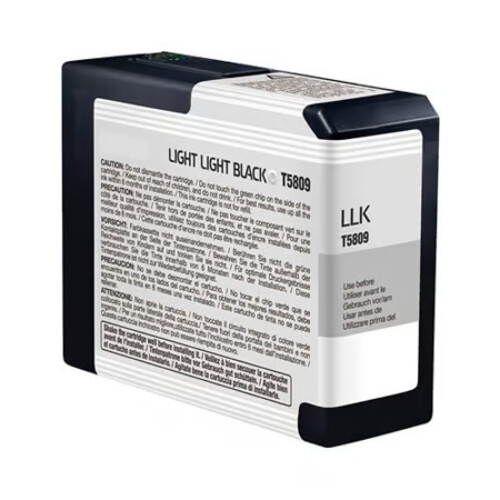 Epson Tinteiro Cinzento Claro T580900 - Epson C13T580900