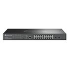 TP-LINK OMADA SWITCH 16-PORT 2.5GBASE-T 2-PORT 10GE SFP+ L2+ MANAGED WITH 8-PORT - TP-Link SG3218XP-M2