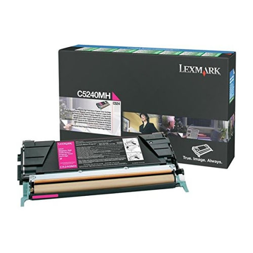 Lexmark C5240MH toner 1 unidade(s) Original Magenta - Lexmark C5240MH