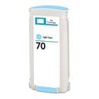Cartucho de tinta de pigmento genérico leve ciano HP 70 - substitui C9390A - HP HI-C9390A(70)(PG)