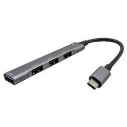 Hub i-tec USB-C 1x USB 3.0 + 3x USB 2.0 - Metal - i-tec C31HUBMETALMINI4