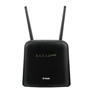Router de banda dupla D-Link DWR-960 AC1200 4G LTE Cat7 - Velocidade até 866 Mbps - 1 porta Gigabit WAN/LAN + 1 porta Gigabit Ethernet LAN - D-Link DWR-960
