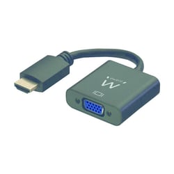 EWENT ADAPTADOR HDMI PARA VGA-F C/3.5MM - Ewent EW9864