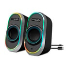 Coluna Spirit of Gamer Colunas 2,0 USB Power Black - Spirit of Gamer SP-5500BK