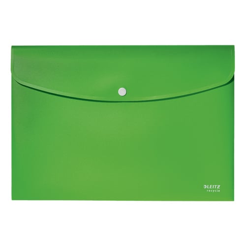 Bolsa Envelope A4 Fecho Botão Recycle Verde - Leitz 1003888