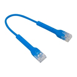 Ubiquiti Cabo de ligação Unifi com conector RJ45 flexível com capa protetora, 0,1 m, azul - Ubiquiti U-CABLEPATCHRJ45BL