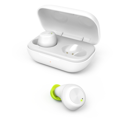 Auriculares HAMA Bluetooth True wireless "Spirit Chop",branco - 184126 - Hama 00184126