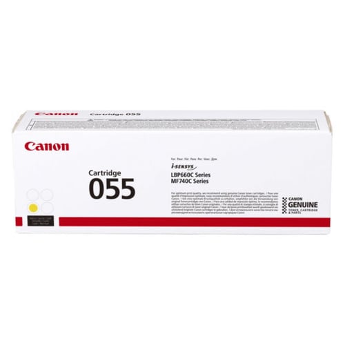 Canon 055 toner 1 unidade(s) Original Amarelo - Canon 3013C002