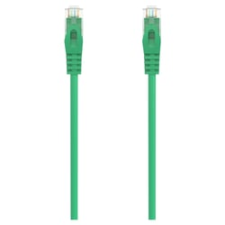 Cabo de Rede Aisens Patch Cord RJ45 LSZH CAT.6A 500 MHZ UTP AWG24 - 25CM - Cor Verde - Aisens A145-0577