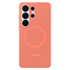 Samsung Capa magnética de silicone para Galaxy S26 Ultra em Vermelho Coral - Samsung EF-ES948COEGWW