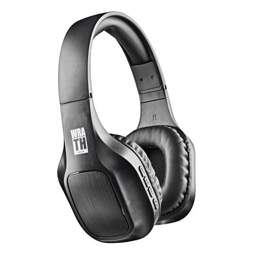 Auscultadores NGS Artica Wrath Bluetooth 5.1 com microfone - Banda para a cabeça ajustável - Auscultadores almofadados - Autonomia até 12h - Mãos livres - Cor preta - NGS ARTICAWRATHBLACK