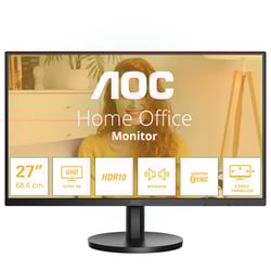 AOC MONITOR IPS 27" 16:9 4K UHD HDMI DP COLUNAS U27B3A - AOC U27B3A