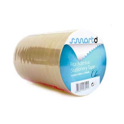 Fita Adesiva 12mmx66mt Clear 1un - SmartD SMD711