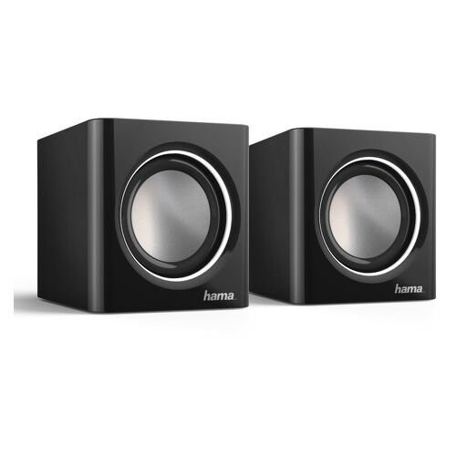 Colunas HAMA para PC "Sonic Mobil" 185", Preto - 173132 - Hama 00173132