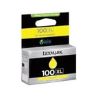 Lexmark 100XL tinteiro 1 unidade(s) Original Rendimento alto (XL) Amarelo - Lexmark 14N1071E