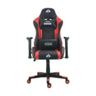 Cadeira Gaming Premium Cromad - Base 350mm - Pistão a gás Classe 2 - Ajustável em altura - Hastes de nylon 60mm - Preto/Vermelho - Cromad 240287