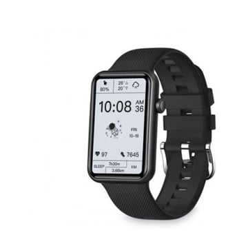 Relógio inteligente Ksix Tube com ecrã de 1,57" - Bluetooth 5.0 BLE - Até 7 dias de autonomia - IP67 resistente à água - Preto - Ksix 201586