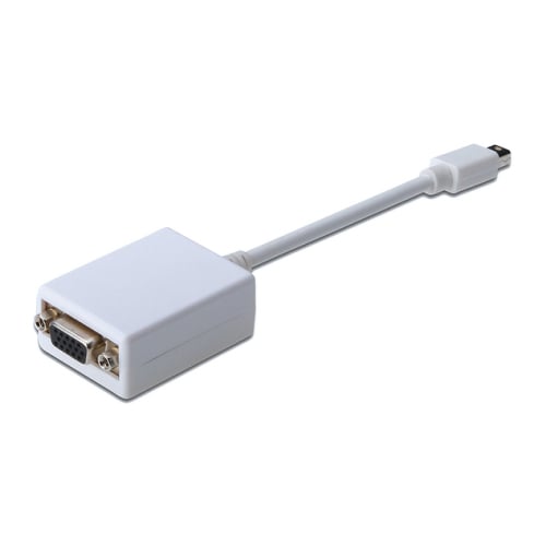 DIGITUS ADAPTADOR MINI DISPLAYPORT VGA M/F - DIGITUS AK-340407-001-W