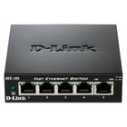 D-Link Switch 5 Portas Fast Ethernet Gigabit 10/100 Mbps - D-Link DES-105