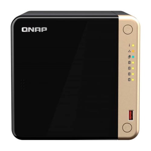 QNAP NAS 4 BAY CELERON N5105/N5095 QUAD CORE 2.9GHZ/4GB - QNAP TS-464-4G