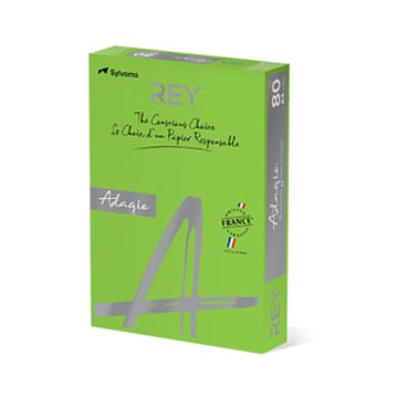 Papel Fotocopia Verde Intenso Adagio(cd52)A4 80gr 1x500Fls - Adagio 1801121