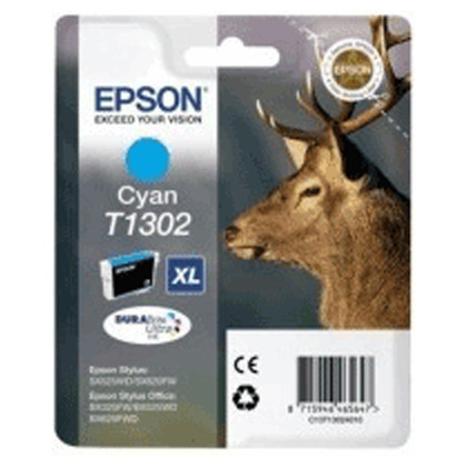 Tinteiro Epson T1302 Azul C13T13024010 10,1ml 755 Pág. - Epson C13T13024010