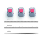 Pacote Dahle com 3 cabeças de corte criativas para tesouras Dahle 507 de 3ª geração - Dahle 00980-14986