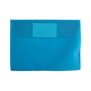 Envelope A5 PVC com Visor Transparente Azul 10un - Neutral 100Z28117