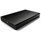 Caixa p/ disco externo 2.5 CoolBox A-2523TC USB 3.0  tipo C Aluminio Black - Coolbox COO-SCA2523C-B