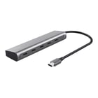 Hub Trust USB-C HALYX 5portas - Trust HUBTRU25136