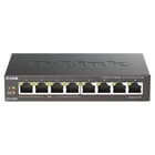 8-Port Gigabit PoE Unmanaged Desktop Switch (68W) - D-Link DGS-1008P/E