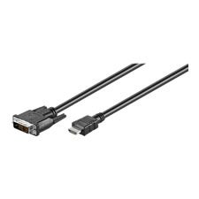 Ewent EC1351 adaptador de cabo de vídeo 3 m HDMI Type A (Standard) DVI-D Preto - Ewent EW-130300-030-N-P