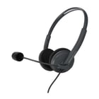 Energy Sistem Auscultadores Office 2 - Compatíveis com PC/Mac/Smartphone - Ficha de 3,5 mm - Microfone com braço retrátil - Cor preta - Energy Sistem 242782